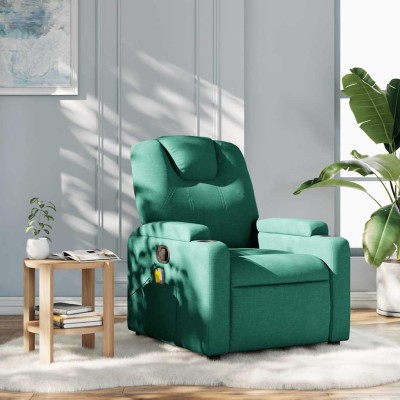 Reclining massage chair,...
