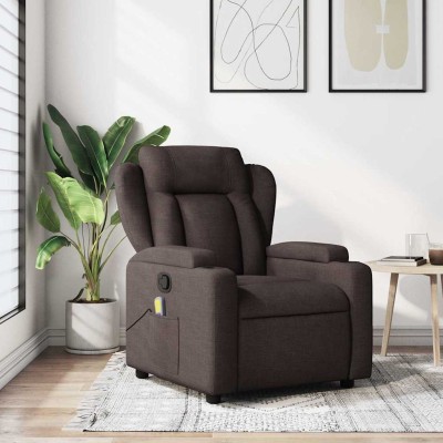 Reclining massage chair,...