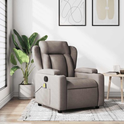 Massage reclining chair,...