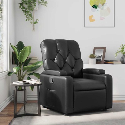 Reclining chair, black...