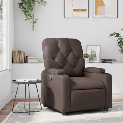 Reclining chair, brown...