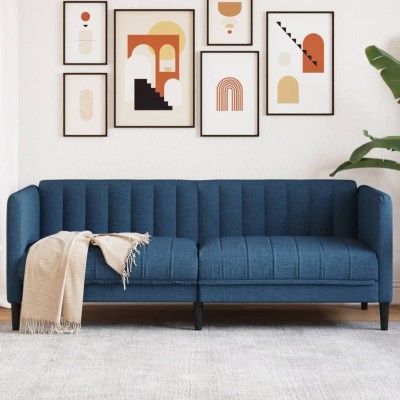 Dvivietė sofa, mėlynos...