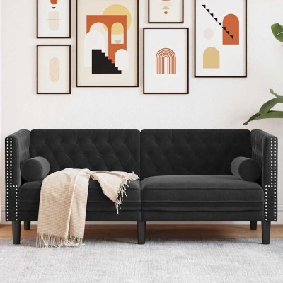 Double chesterfield sofa...