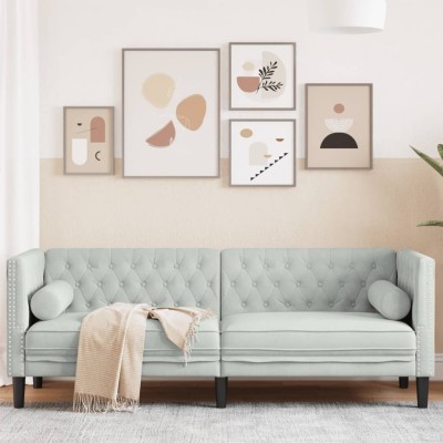 Three-seater chesterfield...