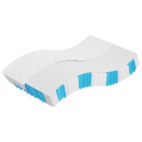 Pocket spring mattress, 140x190cm, medium/hard
