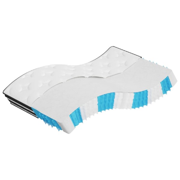 Pocket spring mattress, 100x200cm, medium hardness