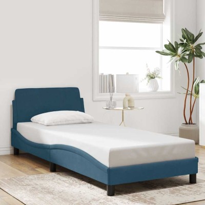 Bed frame with headboard,...