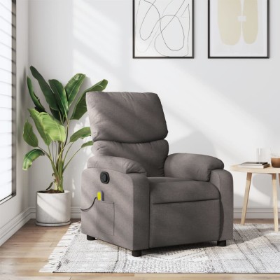 Reclining massage chair,...