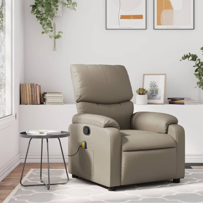 Reclining massage chair,...