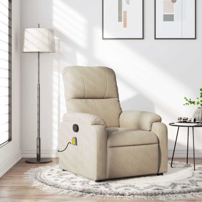 Reclining massage chair,...