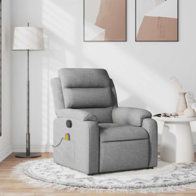 Reclining massage chair,...