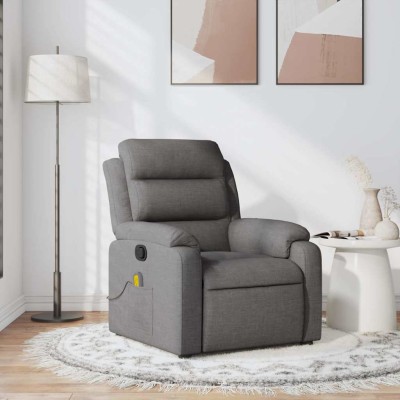 Reclining massage chair,...