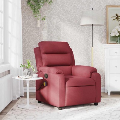 Reclining massage chair,...