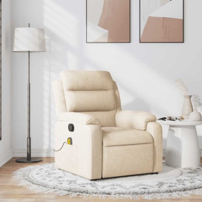 Reclining massage chair,...