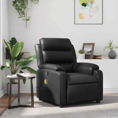 Reclining massage chair,...