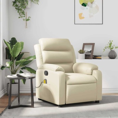 Reclining massage chair,...