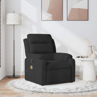Reclining massage chair,...