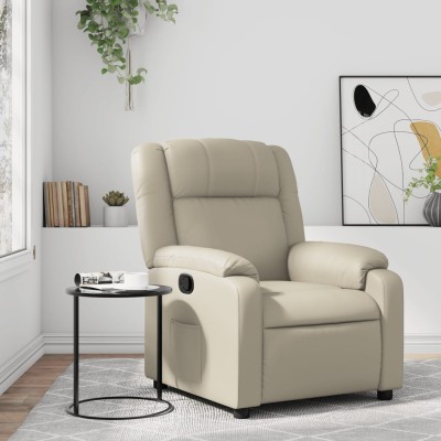 Reclining chair, cream...