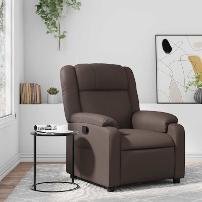 Reclining chair, brown...