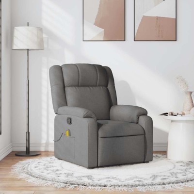 Reclining massage chair,...