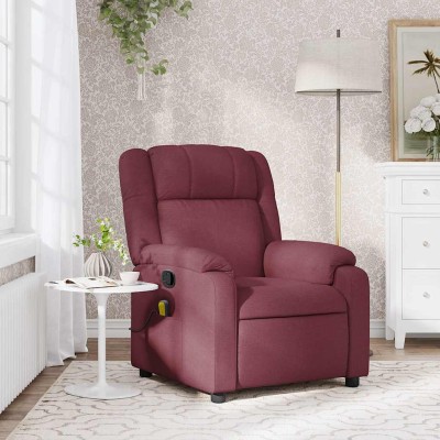 Reclining massage chair,...