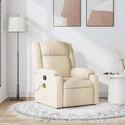 Reclining massage chair,...