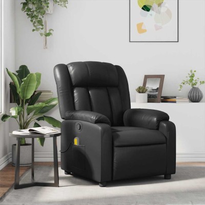 Reclining massage chair,...