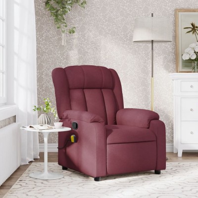 Reclining massage chair,...