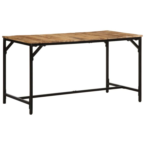 Dining table, 140x70x75cm, solid mango wood