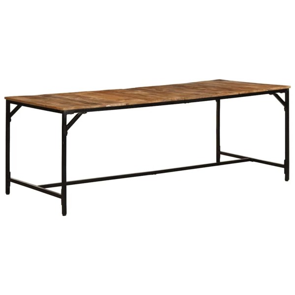 Dining table, 200x100x75cm, solid mango wood