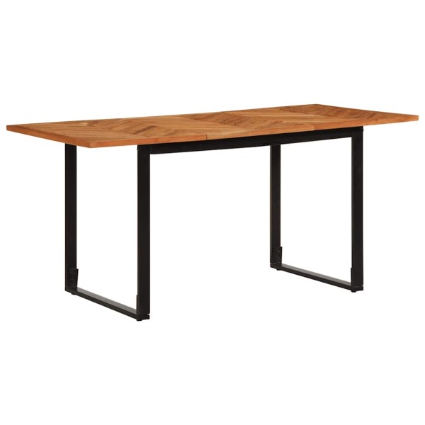 Dining table, 160x80x75cm, solid acacia wood