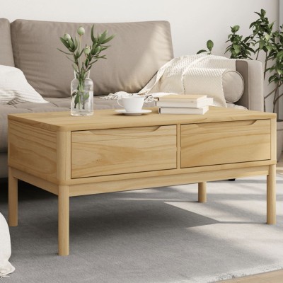 Coffee table FLORO, wax...