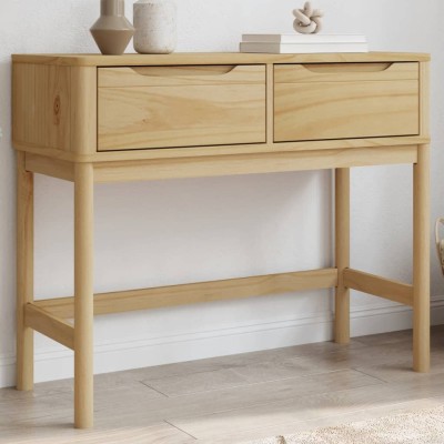 Console table FLORO, wax...