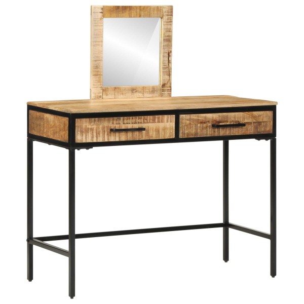 Dressing table Brown 100 x 40 x 120 cm Solid mango wood