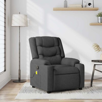 Reclining massage chair,...