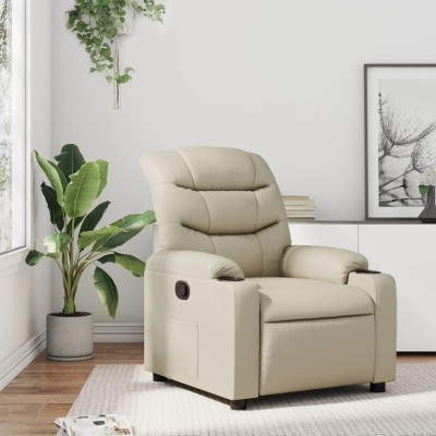 Reclining chair, cream...