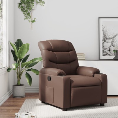 Reclining chair, brown...
