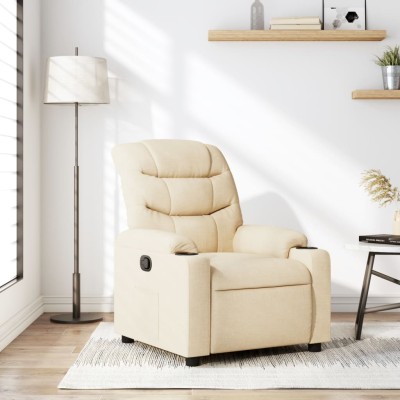 Reclining chair, cream...