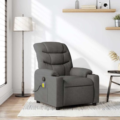 Reclining massage chair,...