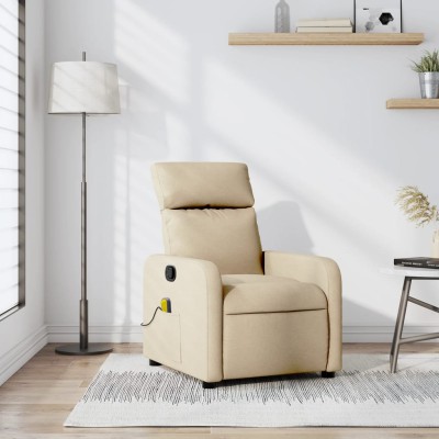 Reclining massage chair,...