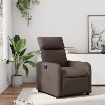 Reclining chair, brown...