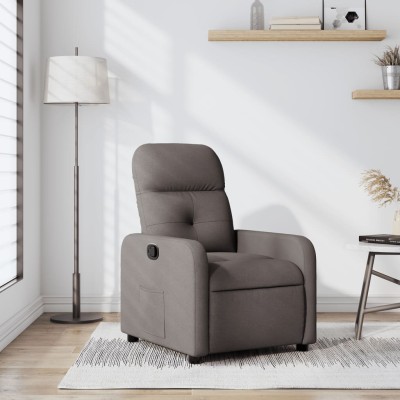 Reclining chair, taupe...