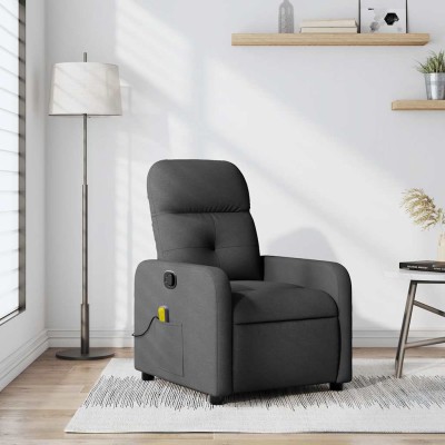 Reclining massage chair,...