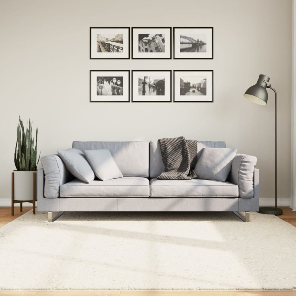 carpet OVIEDO, sandy color, 200x200cm, short bristles