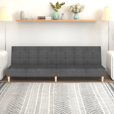 Double sofa-bed, light gray...