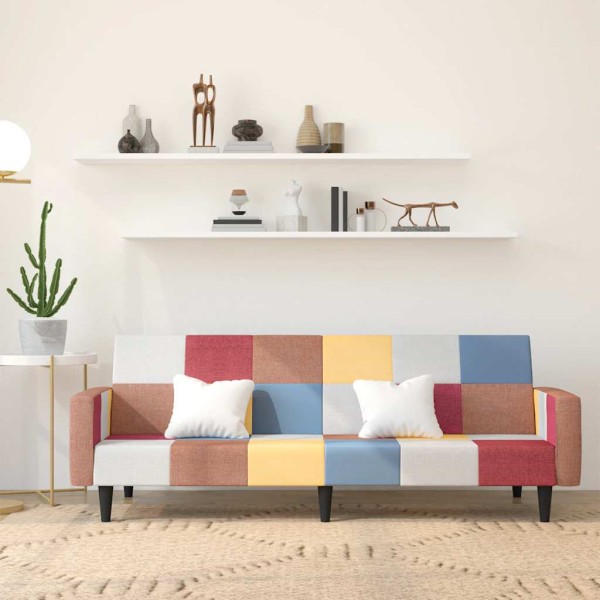 Double sofa-bed, fabric