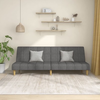 Double sofa-bed, light gray...