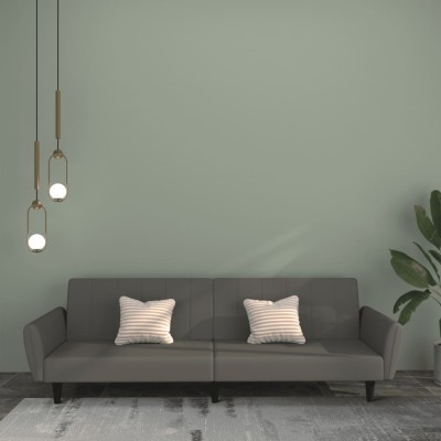 Double sofa-bed, dark gray,...