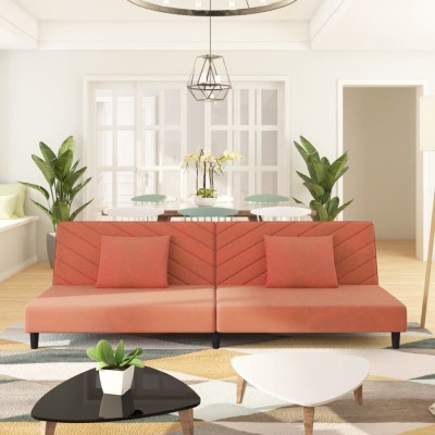 Double sofa-bed with two...