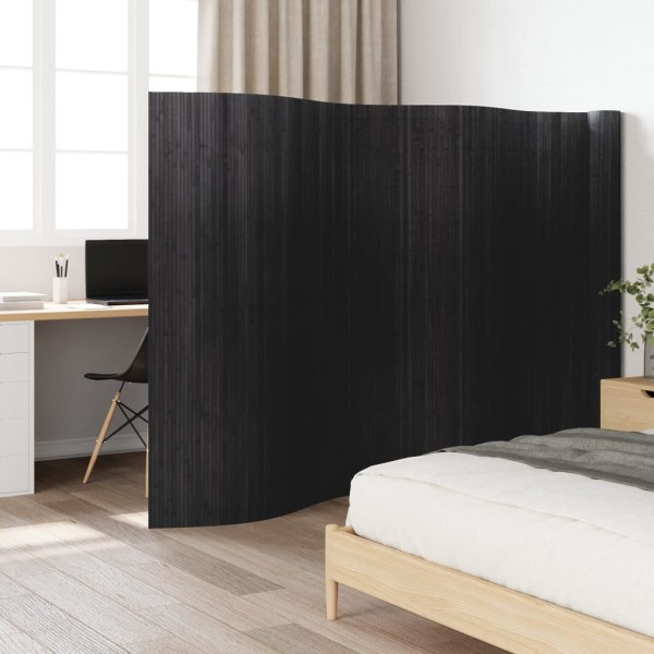 Room partition, gray color, width 800 cm, height 165 cm, bamboo